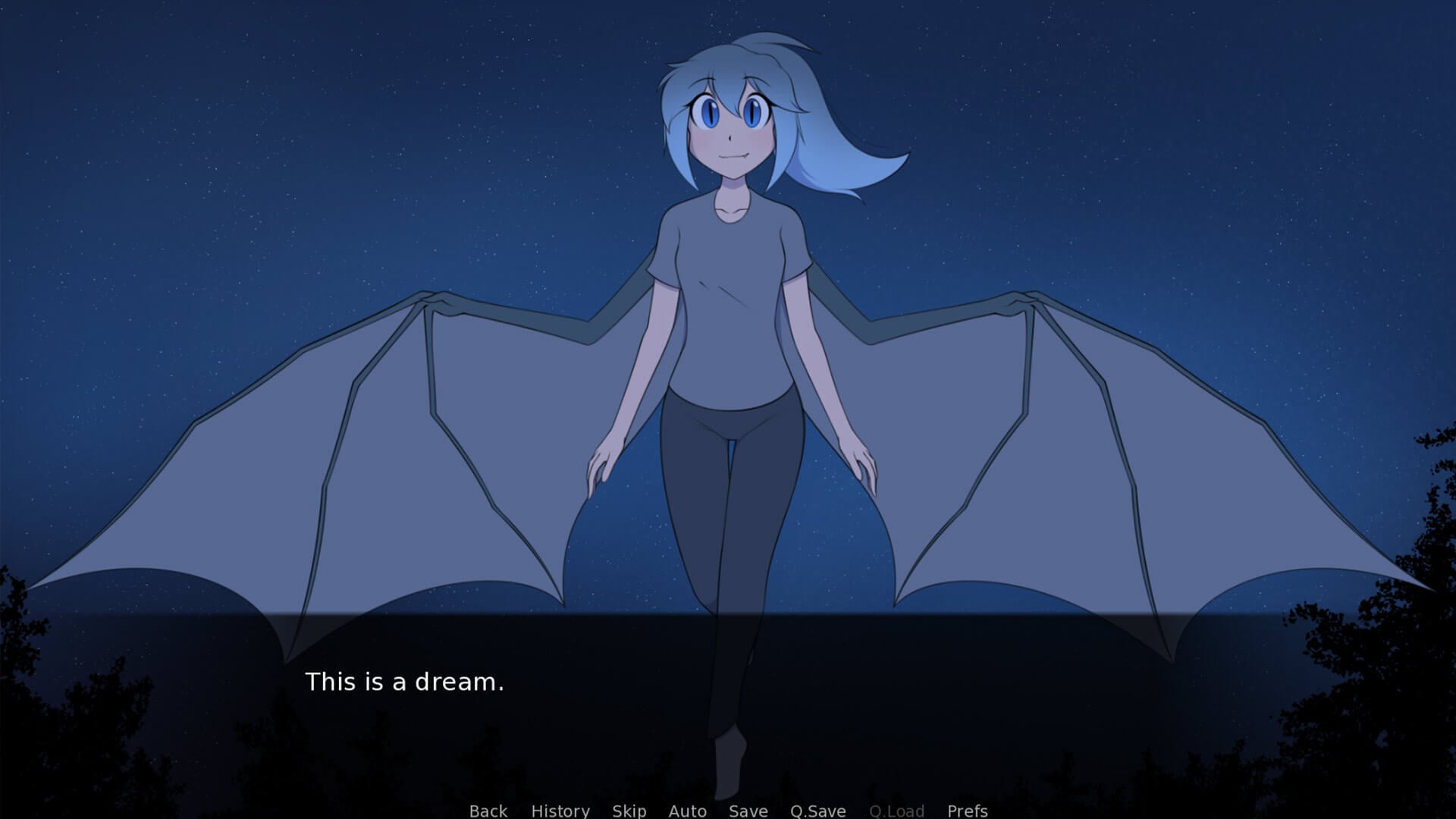 A Night With a Bat Girl