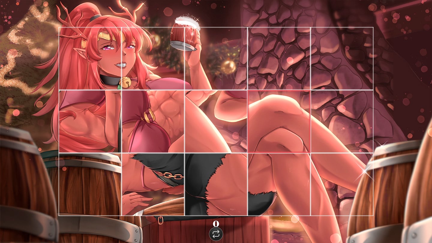 Elves Christmas Hentai Puzzle