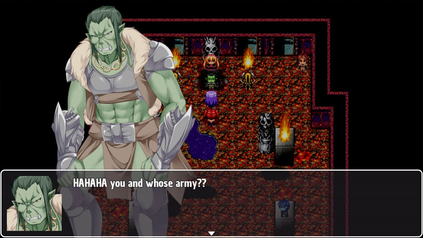 Princess Daphne and the Orcs